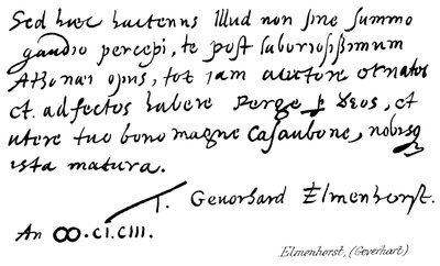 Elmenhorst, (Geverhart) autorstwa English School