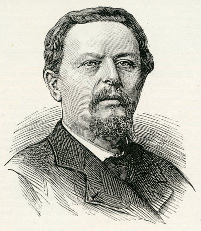 Emile Breton (1831-1902) z „Illustrated London News” maj 1884 (rycina) autorstwa English School