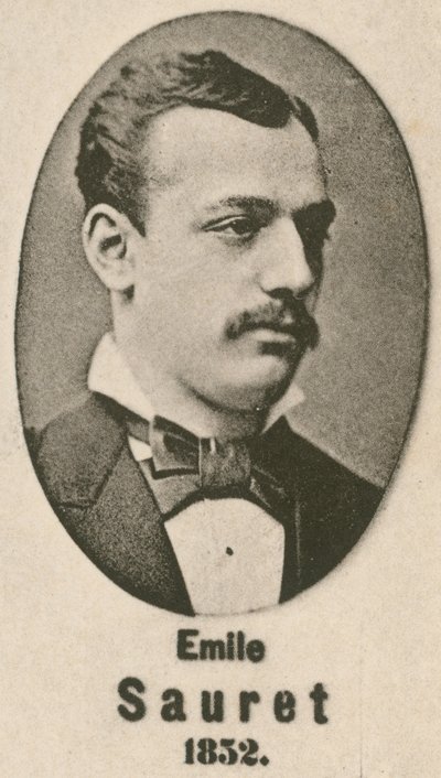 Emile Sauret (grawerunek) autorstwa English School