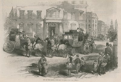 Koniec sezonu 1846 - wyjazd do Paryża autorstwa English School