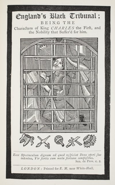 Czarny Trybunał Anglii, ilustracja z rozdziałów XVIII wieku autorstwa Johna Ashtona, wyd. 1882 autorstwa English School