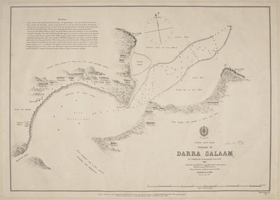 Wejście do Darra Salaam przez komandora R. Bradshawa, HMS Star autorstwa English School