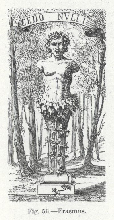 Erasmus (rycina) autorstwa English School