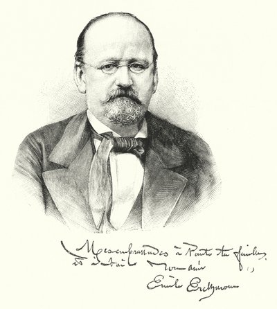 Erckmann-Chatrian (Grawerowanie) autorstwa English School