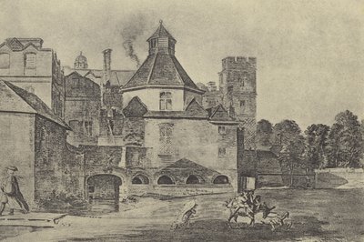 Eton College Kitchen, ok. 1780 (grawiura) autorstwa English School