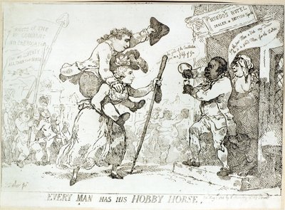 Każdy człowiek ma swojego konia hobbystycznego, opublikowana w 1784 r. autorstwa English School
