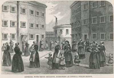 Ćwiczenia w więzieniu Tothill Fields autorstwa English School