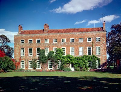 Widok zewnętrzny Low Middleton Hall, Middleton St. George, Durham autorstwa English School