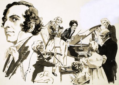 Felix Mendelssohn autorstwa English School
