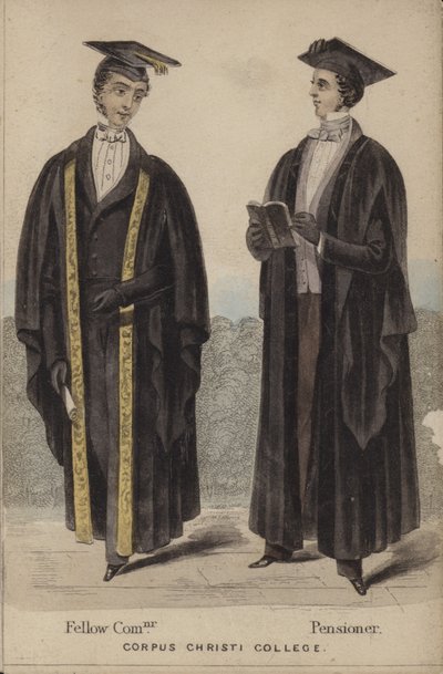 Fellow Commoner, emeryt, Corpus Christi College autorstwa English School