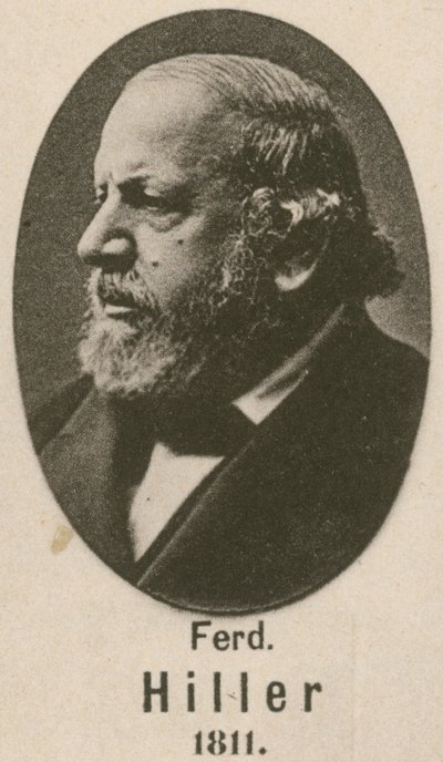 Ferdinand Hiller (grawiura) autorstwa English School