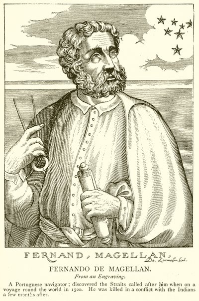 Ferdynand Magellan autorstwa English School
