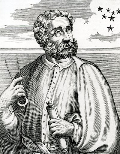 Ferdynand Magellan, XIX w. autorstwa English School