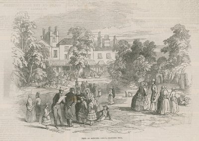 Festyn w Bedford Lodge, Campden Hill, Londyn autorstwa English School