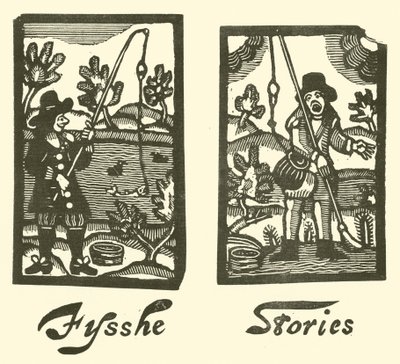 Historie rybne (drzewryt) autorstwa English School