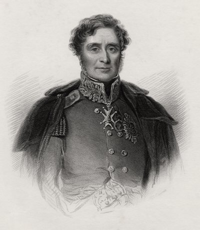 Fitzroy James Henry Somerset (1788-1855), 1. baron Raglan autorstwa English School