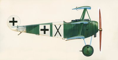 Fokker Dr 1 Triplane autorstwa English School
