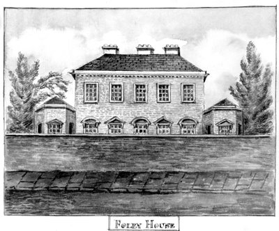Dom Foleya, ok. 1800 autorstwa English School