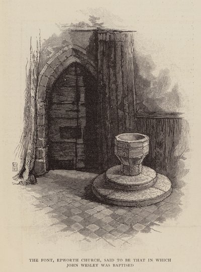 Chrzcielnica w St Andrew