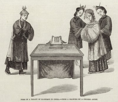Forma traktatu małżeńskiego w Chinach autorstwa English School
