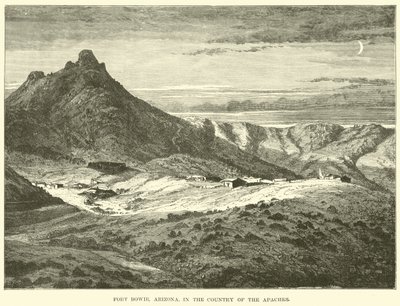 Fort Bowie, Arizona, w Kraju Apaczów autorstwa English School