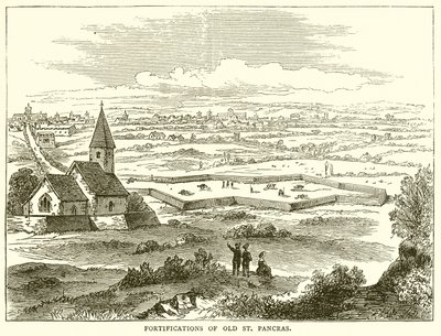 Fortyfikacja Starego St. Pancras autorstwa English School