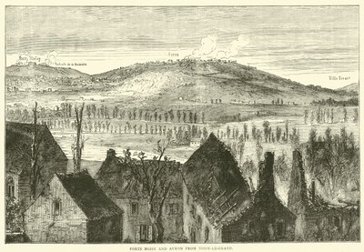 Forts Noisy i Avron z Noisy-le-Grand, styczeń 1871 r. autorstwa English School