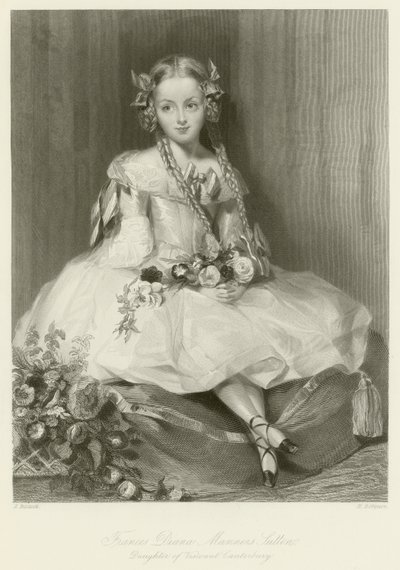Frances Diana Manners Sutton autorstwa English School