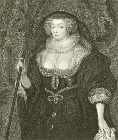 Frances Howard, księżna Richmond autorstwa English School