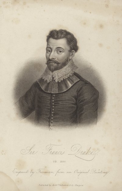 Francis Drake autorstwa English School