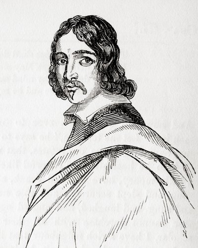 Francis Moore, brytyjski lekarz i astrolog, ze Starej Anglii: A Pictorial Museum, pub. 1847 autorstwa English School