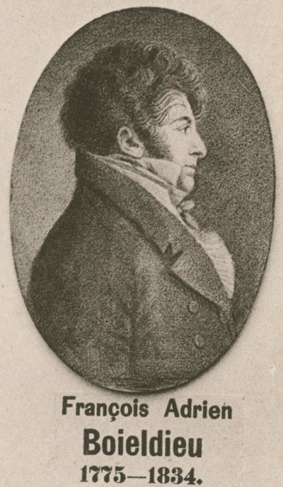 Francois Adrien Boieldieu (grafika) autorstwa English School