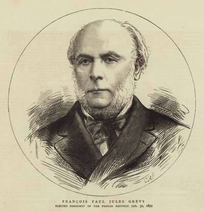 Francois Paul Jules Grevy (Grawerowanie) autorstwa English School