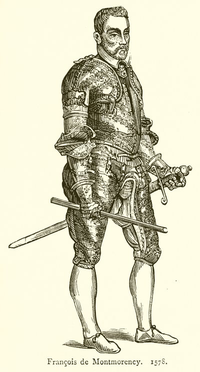 François de Montmorency. 1578 autorstwa English School