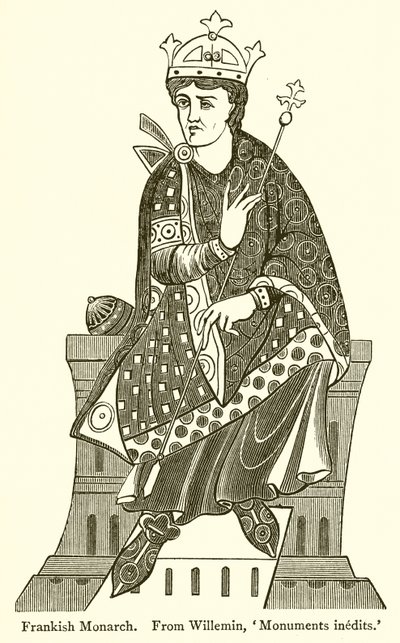 monarcha frankoński autorstwa English School