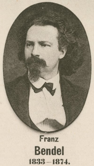 Franz Bendel (Grawerowanie) autorstwa English School