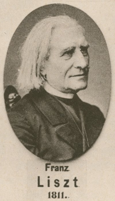 Franciszek Liszt (grafika) autorstwa English School