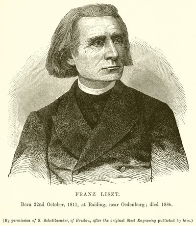 Franciszek Liszt autorstwa English School