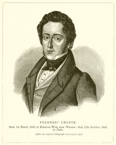 Fryderyk Chopin autorstwa English School