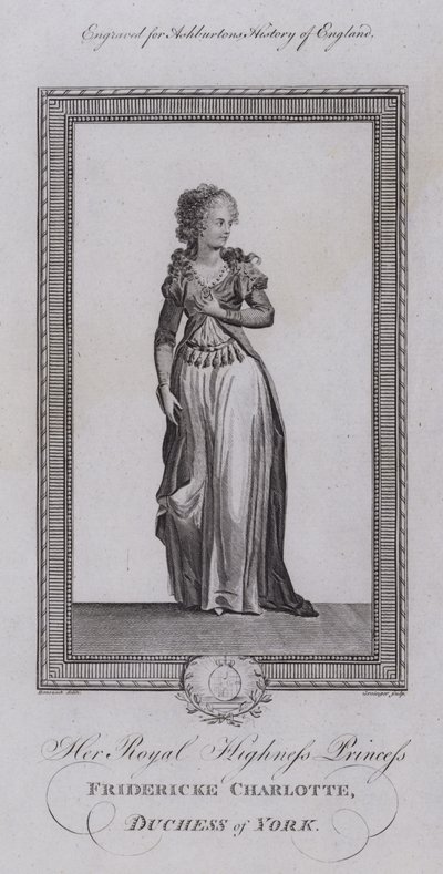 Frederica Charlotte, księżna Yorku autorstwa English School
