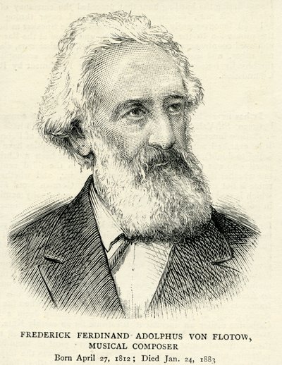 Fryderyk Ferdynand Adolphus von Flotow (1812-83) autorstwa English School