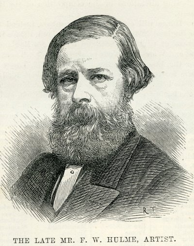 Frederick William Hulme (1816-84) z The Illustrated London News 6 grudnia 1884 autorstwa English School
