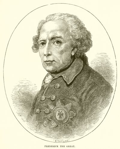 Fryderyk Wielki autorstwa English School