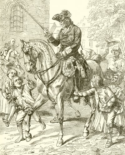 Fryderyk Wielki Prus autorstwa English School
