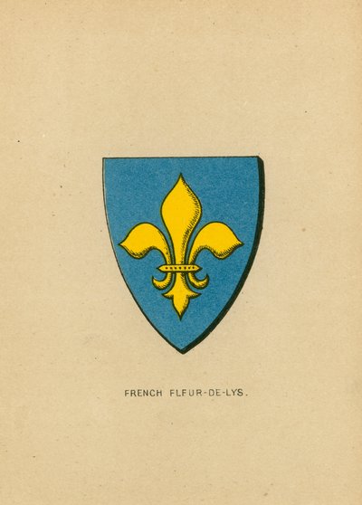 francuski Fleur-de-Lys autorstwa English School