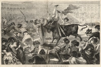 Straszna śmierć Pepe Hilo, znanego torreadora w Madrycie autorstwa English School