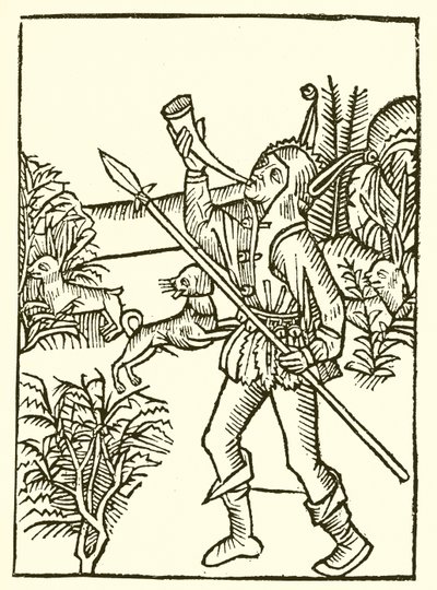 Ze statku głupców Aleksandra Barclaysa, 1509 autorstwa English School