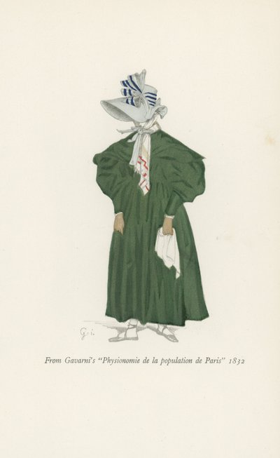 Z Gavarnie Fizjonomii Ludności Paryża 1832 autorstwa English School
