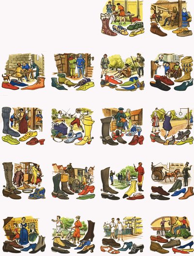 Od tego czasu do teraz: buty i buty autorstwa English School