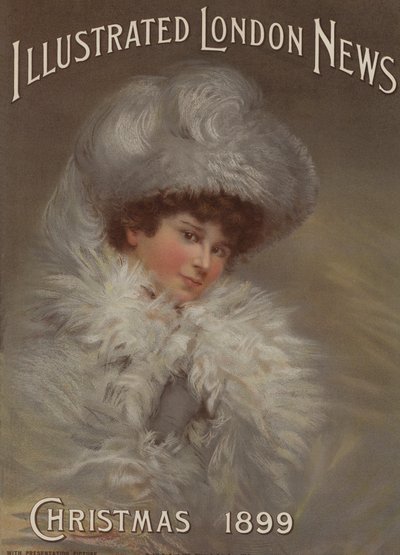 Przednia okładka numeru bożonarodzeniowego 1899 autorstwa English School
